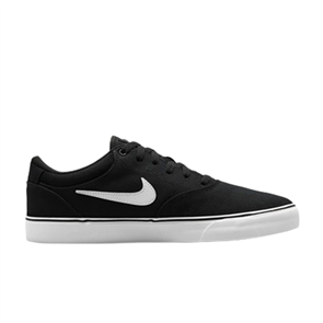 Nike SB Chron 2 Canvas Shoe, Black/ White