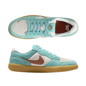 Nike SB Force 58 Shoe, Green Frost/ Dark Russet