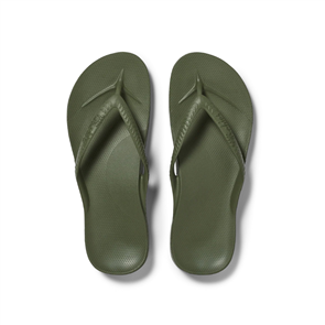 Archies Arch Support Jandals, Olive