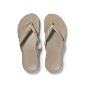 Archies Arch Support Jandals, Taupe