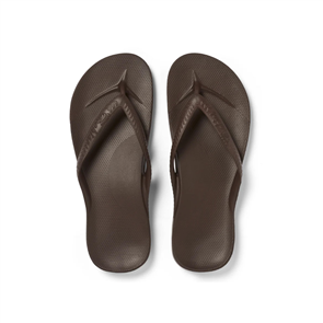 Archies Arch Support Jandals, Brown