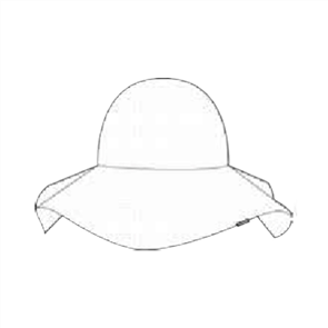 Hurley Topanga Straw Hat, Nat1