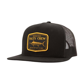 Salty Crew STEALTH TRUCKER CAP, Black