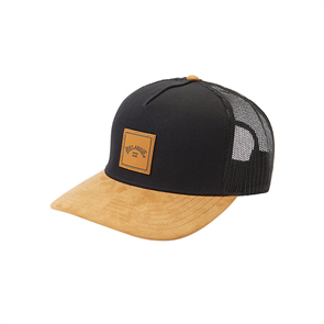 Billabong STACKED TRUCKER, BLACK/TAN