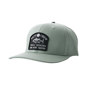 Salty Crew FISHMONGER 6 PANEL CAP, SAGE