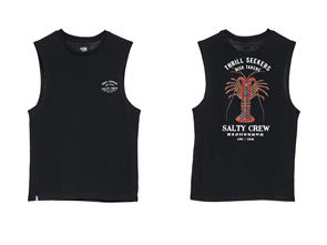 Salty Crew BUGGIN OUT MUSCLE, BLACK