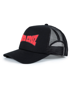 Santa Cruz SC ARCH TRUCKER CAP, BLACK
