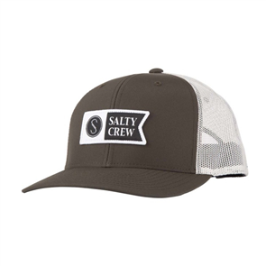 Salty Crew PINNACLE 2 RETRO TRUCKER, MILITARY/SILVER