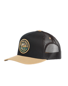 The Mad Hueys KEEPING IT REEL TWILL TRUCKER, BLACK