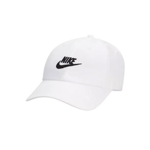 Nike Club Cap, WHITE/BLACK