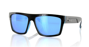Carve Volley Iridium Sunglasses, Black Blue