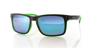 Carve Goblin Pol/Iridium Sunglasses, Matt Black