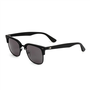 OTIS 100 Club Sunglasses, Matte Black/ Matte Black/ Grey