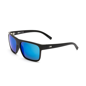 OTIS After Dark Polarized Sunglasses, Matte Black/ Mirror Blue Polar