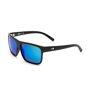 OTIS After Dark Sunglasses, Matte Black/Mirror Blue