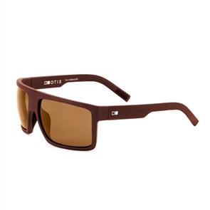 OTIS Capitol Sport  Polarized Sunglasses, Matte Espresso/ Brown Polar