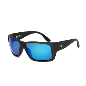 OTIS Coastin  Polarized Sunglasses, Matte Black/ Mirror Blue Polar