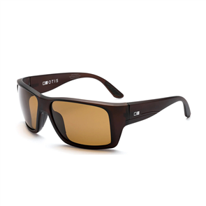 OTIS Coastin  Polarized Sunglasses, Matte Espresso/LIT Polar Brown