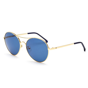 OTIS Memory Lane Sunglasses, Gold/ Blue