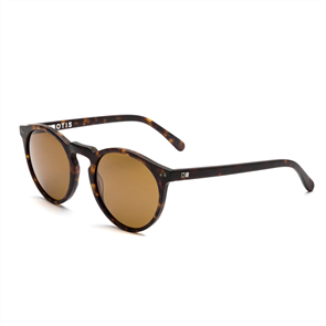 OTIS Omar X Polarized Sunglasses, Eco Matte Dark Tort/Brown