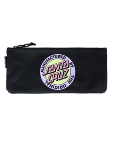 Santa Cruz MFG DOT RETRO PENCIL CASE, BLACK