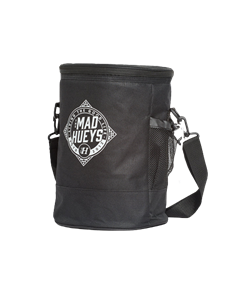 The Mad Hueys CHECKERED HUEYS COOLER BAG, BLACK