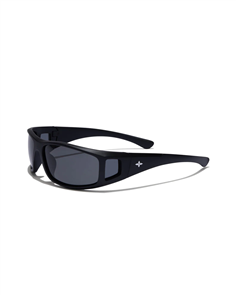 RITUAL VISION DRAGSTER SUNGLASSES, MATTE BLACK / BLACK POLARISED