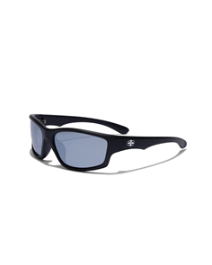 RITUAL VISION TEENAGE ZERO SUNGLASSES, MATTE BLACK / SILVER-GREY POL