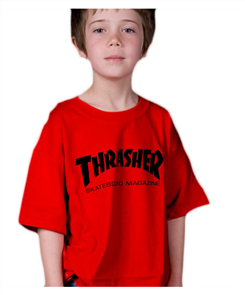 Thrasher Skate Mag Kids Tee, Red