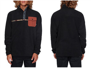 Billabong Atlas Mock Neck, Black