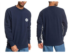 DC Presnen Crew Mens Otlr Btl0, Black Iris