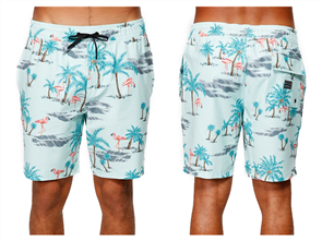 Billabong SUNDAYS LAYBACK 17 Inch BOARDSHORTS, AQUA