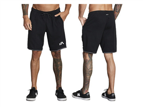 RVCA SPORT SHORT IV WALKSHORT, BLACK