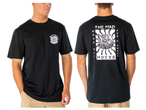 The Mad Hueys GOOD DAY FOR IT TEE, BLACK