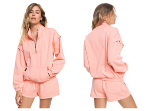 Roxy LOCALS ONLY FLEECE, FUSION CORAL