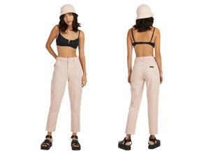 RVCA EVOLUTION PANT PANTS, BLUSH