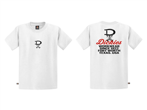 Dickies MAKE DAT WORK CLASSIC FIT S/S TEE, WHITE