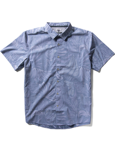 Vissla Jungle Nights Eco SS Shirt, Deep Water