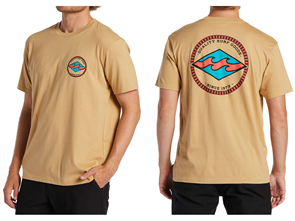 Billabong ROTOR DIAMOND SS TEE, DUSTY GOLD