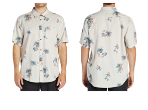 Billabong SUNDAYS MINI SS SHIRT, OYSTER