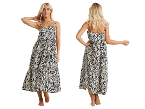 Billabong LA CALA LOST LOVE  DRESS, BEIGE