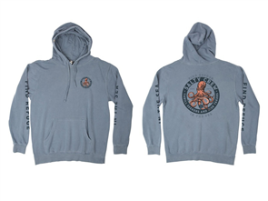 Salty Crew DEEP REACH OVERDYED FLEECE, BLUE