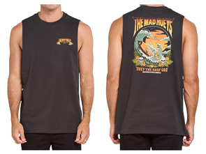 The Mad Hueys RAISING SWELL MUSCLE, VINTAGE BLACK