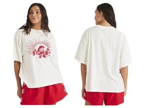 Roxy CHASER TEE, EGRET