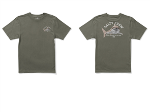 Salty Crew LURKING BOYS SS TEE, DUSTY OLIVE