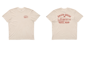Salty Crew BOTTLE ROCKET PREMIUM SS TEE, PIGMENT SAND