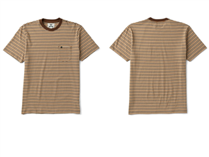 Vissla Shore Eco SS Tee, Dark Earth