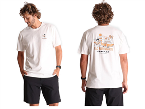 T&C Gone Surfing Tee, Natural