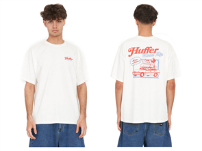 Huffer BLOCK TEE 220/GAS IT, CHALK