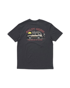Salty Crew Get Ready Premium Ss Tee, Coal